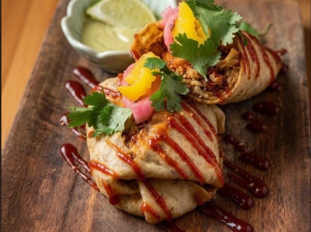 Bbq Chicken Wrap.