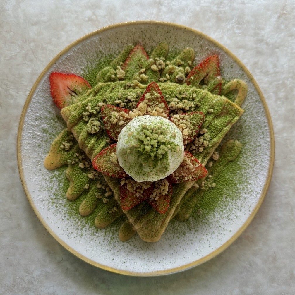 Matcha Crepe.