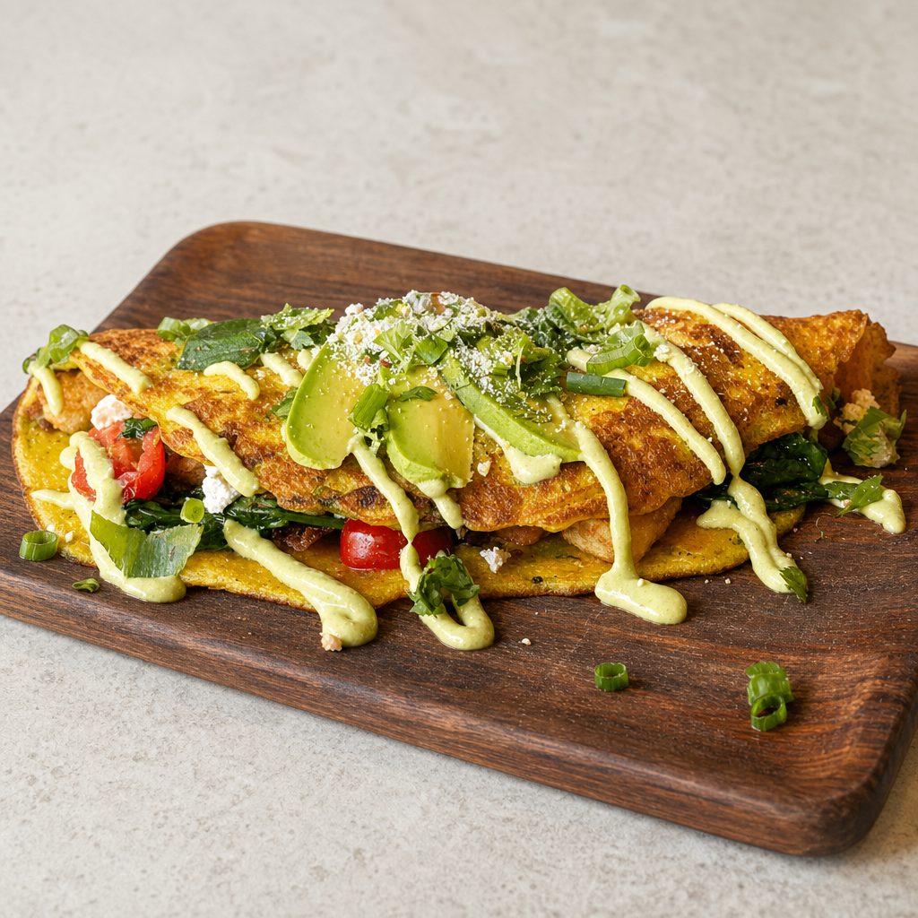 Veggie Omelette.