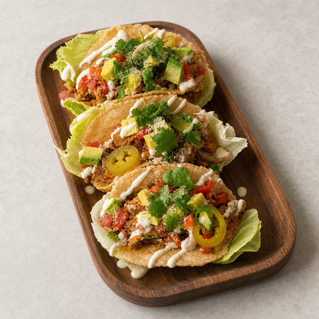 Loaded Breakfast Taco.