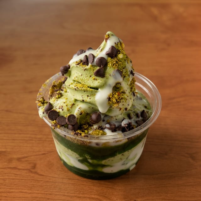 Pistachio Snow.